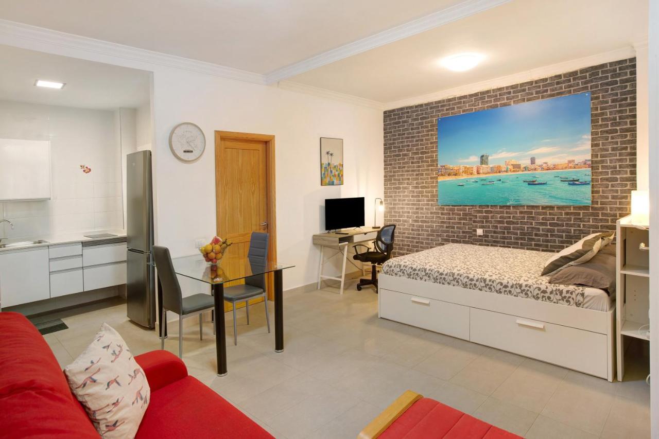 Beach Studio Apartment Canteras Лас Палмас де Гран Канария Екстериор снимка